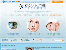 Tablet Screenshot of kaganinstitute.com
